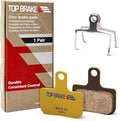 TOP BRAKE Disc Bike Brake Pads Compatible with SRAM Level Ultimate/T/TL/TLM B1, Force eTap AXS, Red eTap AXS (Gen. 2) | MTB eMTB Gravel Cross-Country(XC) Racing Trail