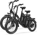1200W Peak Folding Electric Bike for Adults, 28MPH 48V 10.4Ah Removable Battery, 55-Mile Range, 20"x3" Fat Tire, Step-Thru Ebike with Basket 7-Speed – Commuter E-Bike