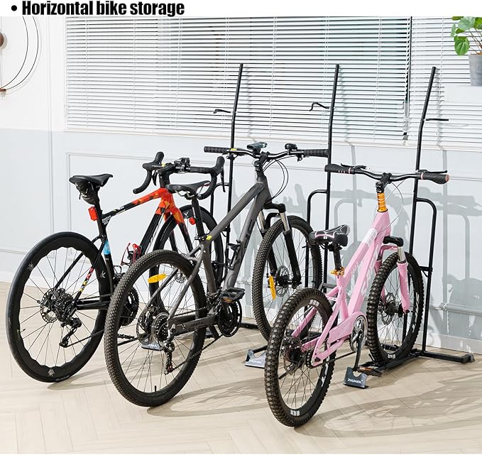 Bike Stand,Vertical Bike Rack For Indoor Bike Storage,Upright Bicycle Stand Floor. (StyleA-2pack)