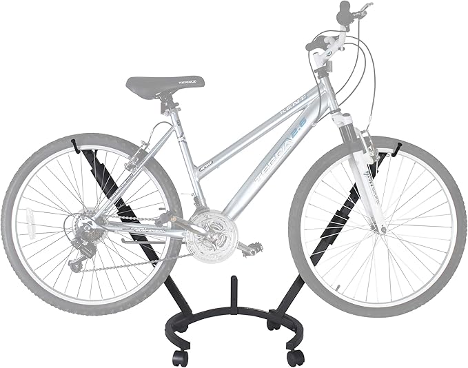 Let's Go Aero V-Tree™-2 Two Bike Home, Garage & Office Mobile Storage Stand (Model B01618)