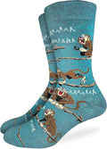 Good Luck Sock Novelty Crew Socks for Adults - For Men, Women and Teens