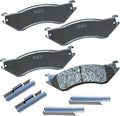 Bendix Premium SBC758 Ceramic Front Brake Pads for Dodge B1500 1998, Ram 1500 2000, Ram 1500 Van 2002-1998