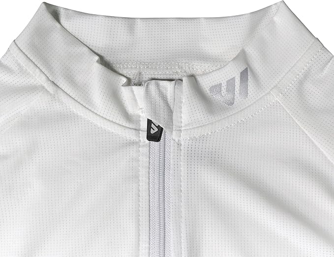 Lo.gas Cycling Jersey Men Short Sleeve, Road Bike Jerseys Full Zipper with Pockets, Bicycle Clothing Breathable Quick Dry