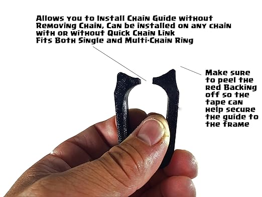 Chain Guide Model 2 for Mountiain Bike Chain Drops 1x 2X 3X Drive Chains Mountain Bike Tensioner Custom Design