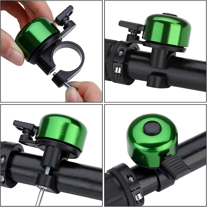 Bike Bell Bicycle Bell Crisp Sound for Adults Kids Boys Girls