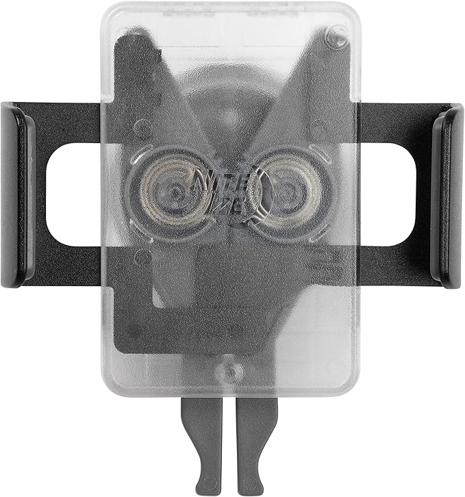 Nite Ize Squeeze Rotating Smartphone Bar Mount, Universal Bike Phone Holder For Bar or Stem, Compatible With iPhone/Galaxy/Edge/Google Pixel and more, Translucent