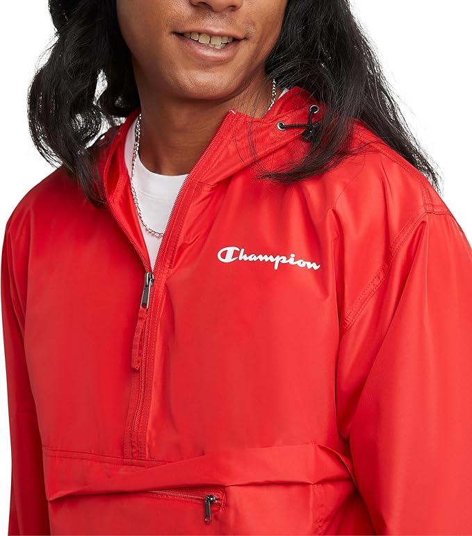Champion Men's Jacket, Stadium Full-zip Jacket, Wind Resistant, Water Resistant Jacket for Men