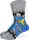 Good Luck Sock Novelty Crew Socks for Adults - For Men, Women and Teens