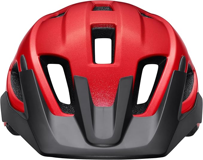 Schwinn Yahara ERT Bike Helmet for Adult Youth Men Women Ages 8 and Up, Can Fit Head Circumference 54-62 cm, with 14 Vents, Removable Visor, and Adjustable Locking Strap