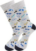 Real Sic Fun Socks for Men and Women - Cozy Cotton Dress Socks with Colorful Designs - Cool, Casual, Wacky Patterned