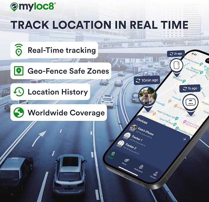 Ultra GPS Tracker for Vehicles – Rugged Waterproof GPS Locator for Cars, Trucks, Hidden Tracking Device, 4G LTE, Real-Time Updates, Long Battery Life (12-Mo Subscription Included)