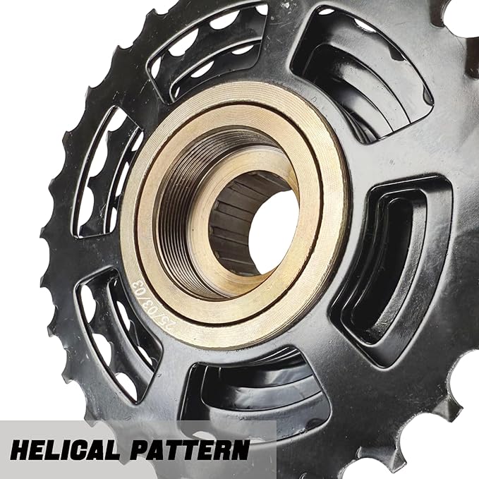 VERKSTAD 7/8 Speed Freewheels 14-32T/14-28T/13-32T/13-28T Bike Freewheel Threaded Type Cycling Replacement Part for Mountain Bike Road Bike