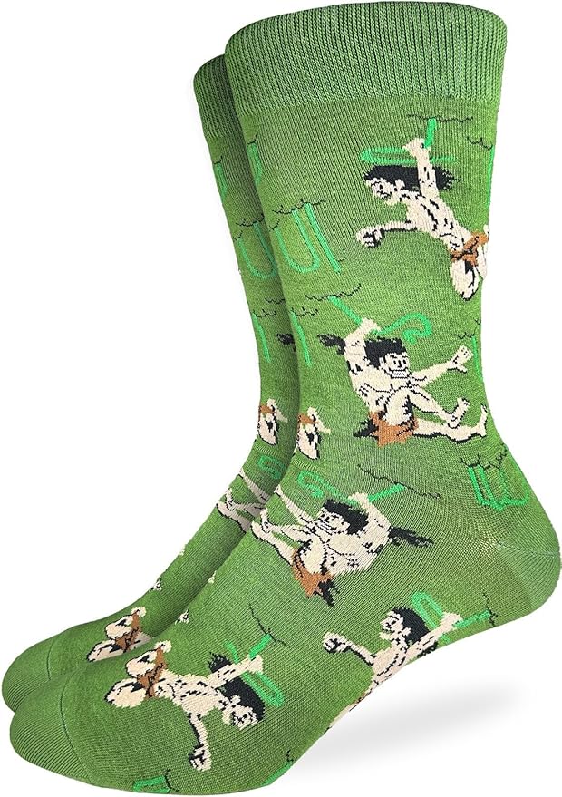 Good Luck Sock Novelty Crew Socks for Adults - For Men, Women and Teens