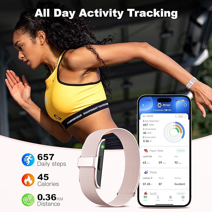 Fitness Tracker with Blood Pressure & Blood Oxygen Monitor, 24/7 Heart Rate Sleep Tracking, IP68 Waterproof Smart Watch, Step Calorie Counter, Activity Tracker for Men Women - No Subscription (Pink1)