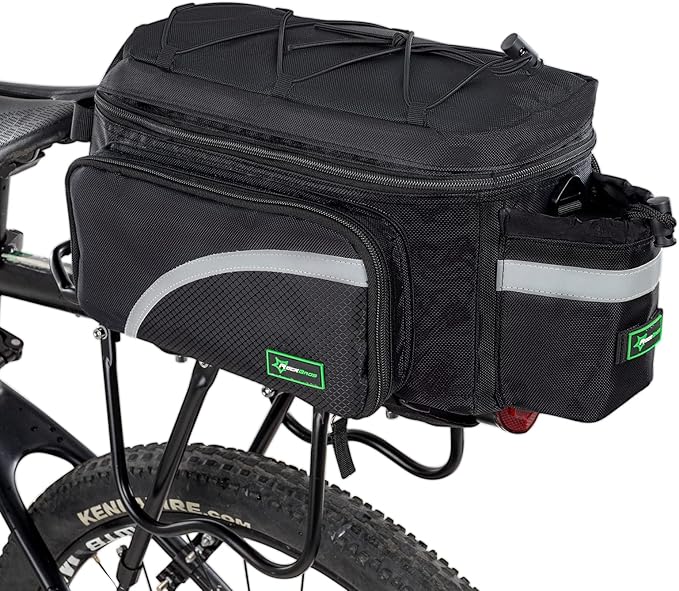 ROCKBROS Bike Trunk Bag 13L-25L Bike Rear Rack Bag Bike Cargo Rack Bag Rear Rack Carrier Bag