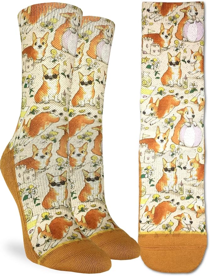 Good Luck Sock Novelty Crew Socks for Adults - For Men, Women and Teens