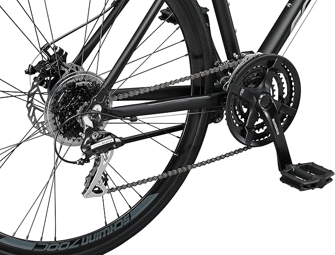 Schwinn Volare 1300 Road Bike, 700c Mens and Womens Bike, 14-Speed Drop Bar Road Bicycle, Aluminum Frame, Sport Tires, Fitness Seat, Alloy Caliper Brakes, Adult Bicycle