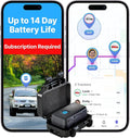 Spytec Atlas GPS Tracker for Vehicles & Kids (Subscription Required) | Up to 14-Day Battery Life | Waterproof Magnetic Case, Geofencing, Portable Real Time Mini GPS Car Tracker w/Lifetime Support