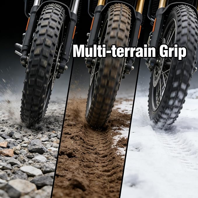 20, 24, 26 Inch Fat Bike Tires, 3.0/4.0 Width with Inner Tubes, Puncture Proof All Terrain Snow Sand Off Road, E-Bike Replacement for Mountain/Commuter/Beach Cruiser