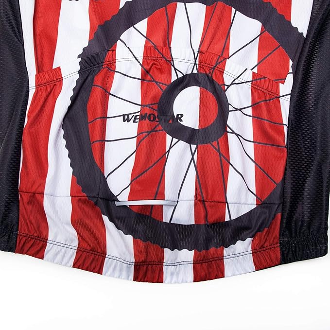 Men's Cycling Jerseys Summer Breathable Bicycle Shirts for Male Riding Clothing Quick Dry MTB Jersey