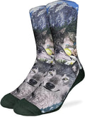 Good Luck Sock Novelty Crew Socks for Adults - For Men, Women and Teens