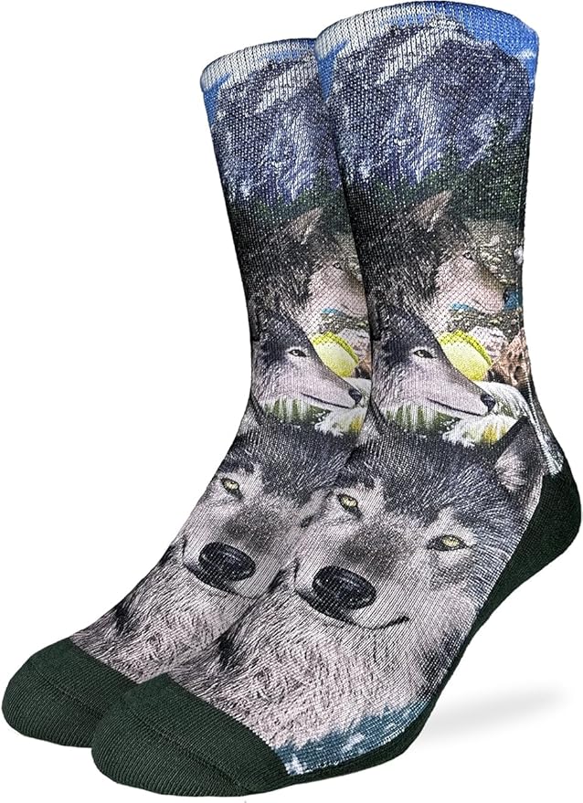 Good Luck Sock Novelty Crew Socks for Adults - For Men, Women and Teens