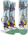 Good Luck Sock Novelty Crew Socks for Adults - For Men, Women and Teens
