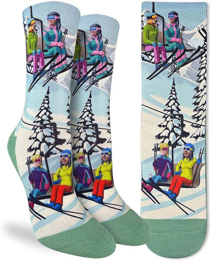 Good Luck Sock Novelty Crew Socks for Adults - For Men, Women and Teens