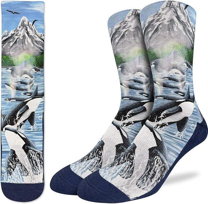 Good Luck Sock Novelty Crew Socks for Adults - For Men, Women and Teens