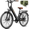 Heybike Cityscape 2.0 Electric Bike for Adults with 1200W Motor Peak, 468Wh Removable Battery, up to 50Miles 24MPH 26" Electric Commuter Bike with 7-Speed, UL Certified