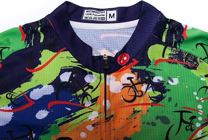 Hotlion Summer Cycling Jersey Men Mountain Bike Jersey Quick Dry Bicycle Shirt Short Sleeve Cycling Clothing