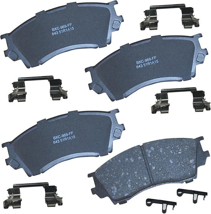 Bendix Premium SBC643 Ceramic Front Brake Pads for Mazda Millenia 2002-1995