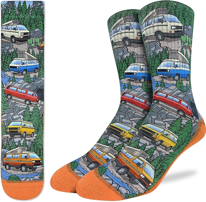 Good Luck Sock Novelty Crew Socks for Adults - For Men, Women and Teens