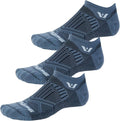 Swiftwick- ASPIRE (3 Pairs) No-Show Running Socks, Cycling Socks, Compression Fit