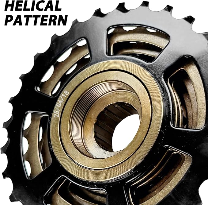 VERKSTAD 7/8 Speed Freewheels 14-32T/14-28T/13-32T/13-28T Bike Freewheel Threaded Type Cycling Replacement Part for Mountain Bike Road Bike