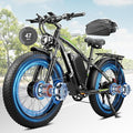 Peak 8000W Max Output Dual Motor Ebike Fast 47MPH 58V 36AH Battery Electric Bike for Adults 105 Miles Long Range 24 Inch Fat Tire Commuter Electric Bicycle for Men Women