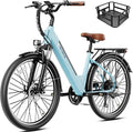 Heybike Cityscape 2.0 Electric Bike for Adults with 1200W Motor Peak, 468Wh Removable Battery, up to 50Miles 24MPH 26" Electric Commuter Bike with 7-Speed, UL Certified