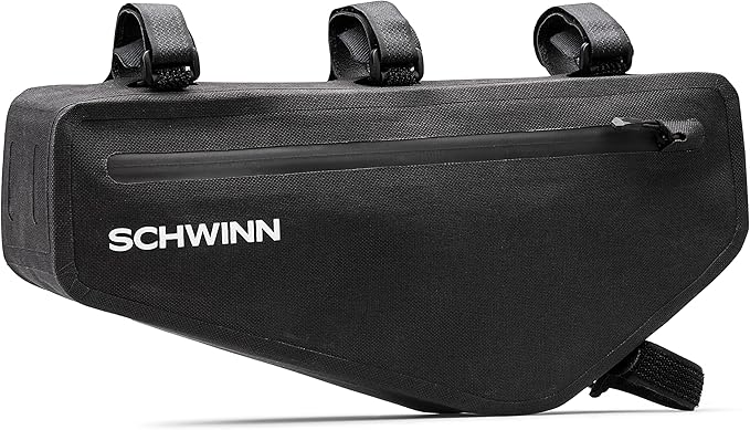 Schwinn Explorer Bike Bag, Tool Free Attachment, Waterproof, Bicycle Storage Accessories