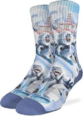 Good Luck Sock Novelty Crew Socks for Adults - For Men, Women and Teens