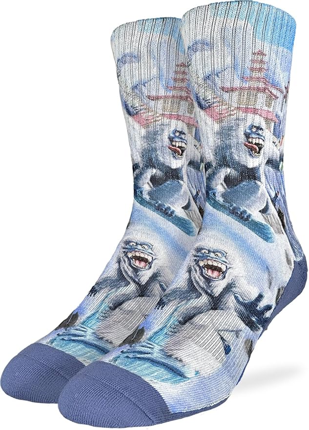 Good Luck Sock Novelty Crew Socks for Adults - For Men, Women and Teens