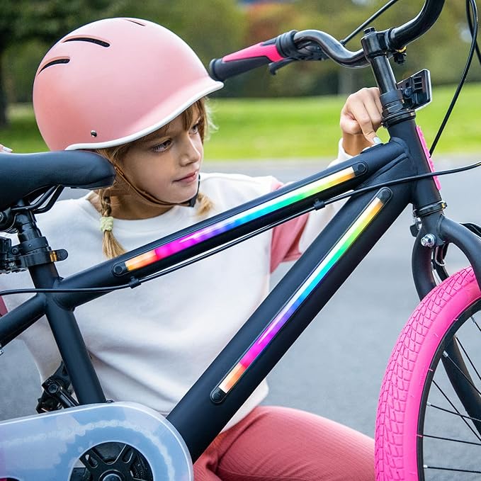 Jetson Light Rider Kids’ Light-up Unisex Bike, LED Light-up Frame, 3 Different Light Modes