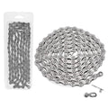 BlueStars 11 Speed Bike Chain 1/2 x 11/128 Inch (116 Links) with Quick Link - Anti-Rust Bicycle Chain - for MTB/Road/Gravel/Cyclocross Bikes - Compatible with Shimano SRAM Campagnolo
