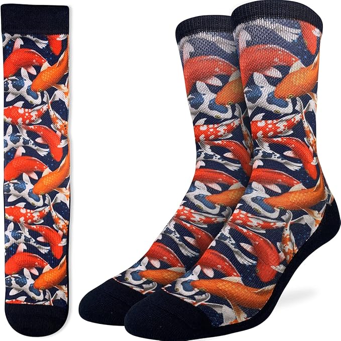 Good Luck Sock Novelty Crew Socks for Adults - For Men, Women and Teens