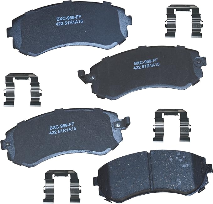 Bendix Premium SBC422 Ceramic Front Brake Pads for Nissan 240SX 1996-1989