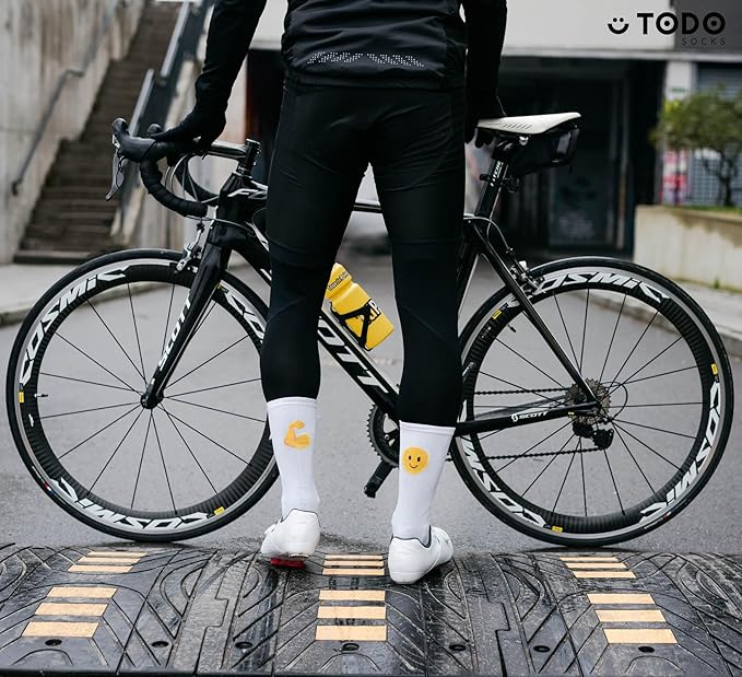 TODO PRO Cycling Socks - Breathable Bike Socks for Men and Women