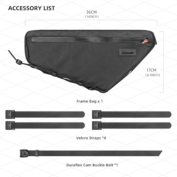 Bike Frame Bag Bike Triangle Bag Bicycle Pouch Under Tube Bag 2.9L with Dual Side Mesh Pockets for MTB Road Bike Cycling Commuting and Outdoor Adventures