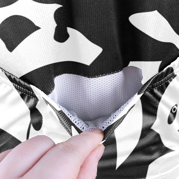 Men's Cycling Bike Jersey Short Sleeve Moisture Wicking, Breathable, Quick Dry Biking Shirt with 3 Rear Pockets