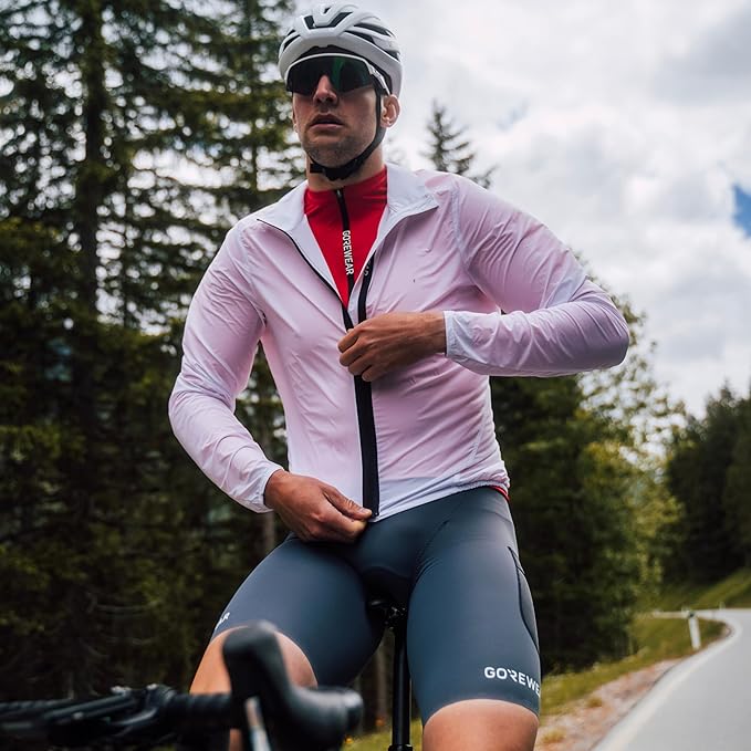 GOREWEAR Spinshift Men’s Cycling Windbreaker Jacket | Lightweight, Packable, Water-Repellent Bike Jacket for Men