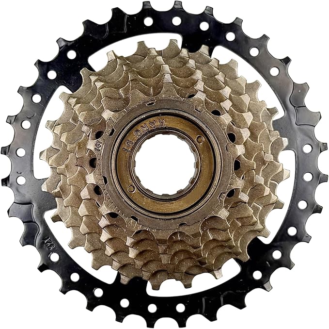 VERKSTAD 7/8 Speed Freewheels 14-32T/14-28T/13-32T/13-28T Bike Freewheel Threaded Type Cycling Replacement Part for Mountain Bike Road Bike