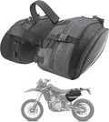 Motorcycle Saddlebags Compatible with Dirt Bike, Dual Sport Motorcross, Motorbike, Racing Mountain Off-Road, Waterproof Motorcycle Bag with Rain Covers (Upgrade 24L)